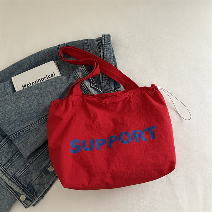 Lässige Baumwoll-Tote-Bag Karnz