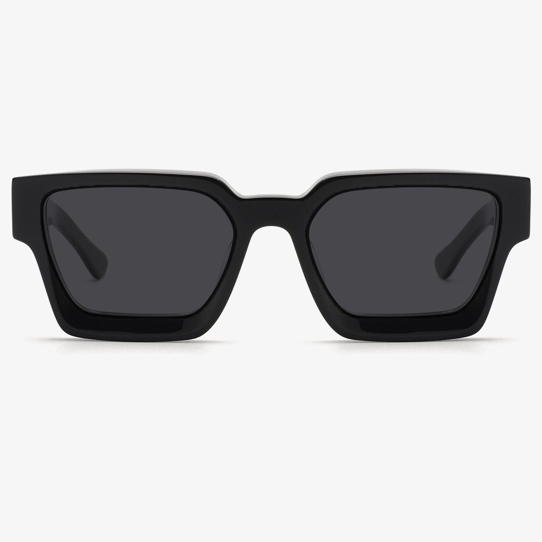 Damen Designer-Sonnenbrille mit auffälligem Rahmen und polarisierten Gläsern Karnz