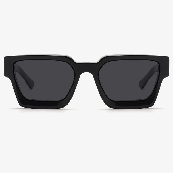 Damen Designer-Sonnenbrille mit auffälligem Rahmen und polarisierten Gläsern Karnz