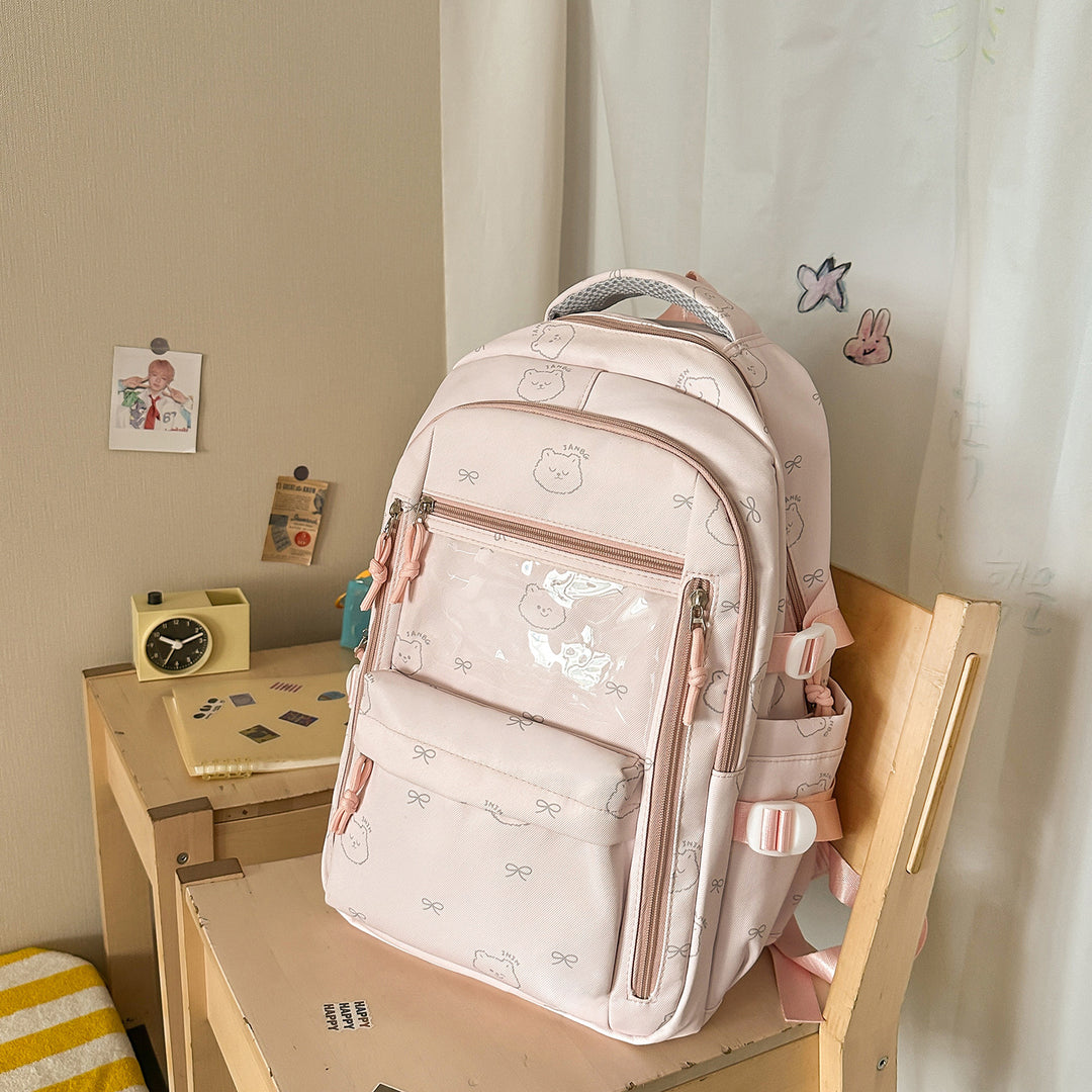 Niedlicher Cartoon-Printed Rucksack Karnz