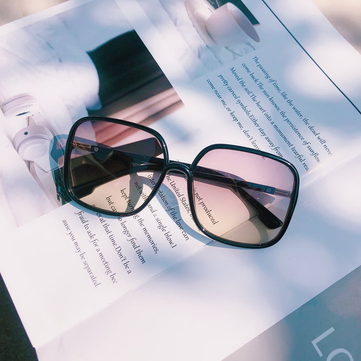 Modische Quadratische Sonnenbrille Karnz