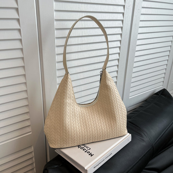 Texturierte Gewebte Schultertasche Karnz