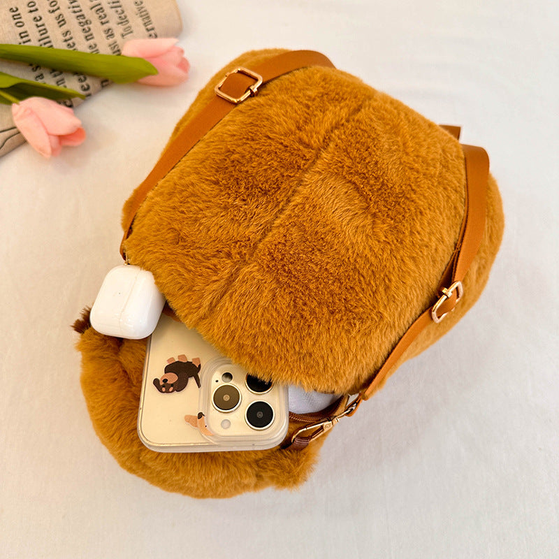 Kuscheltier mit Lutscher-Applikation Karnz