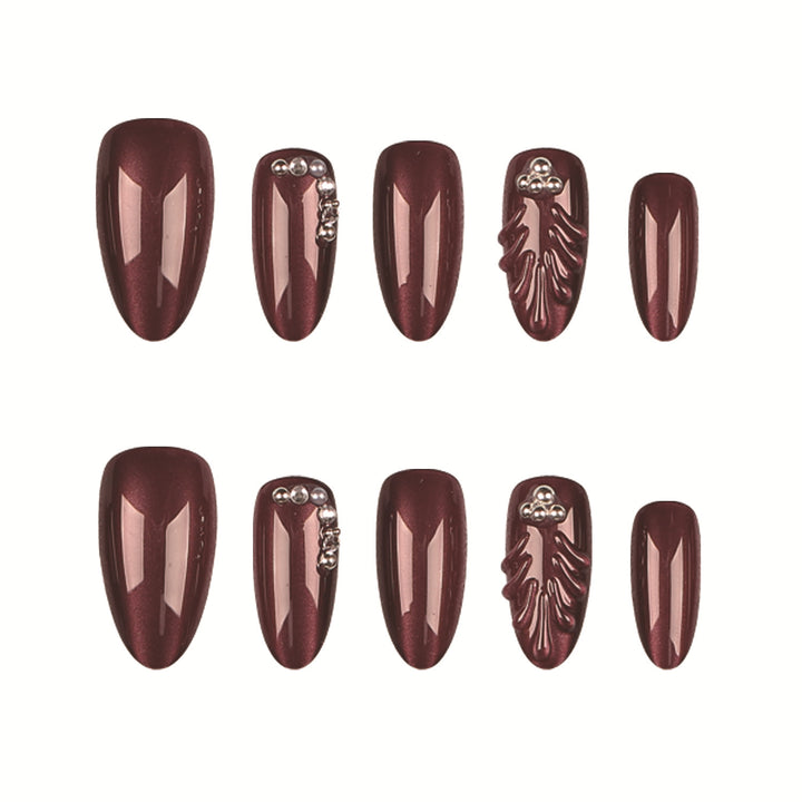 Elegante dekorative Nagelspitzen