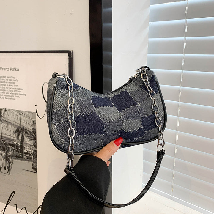 Denim Clutch