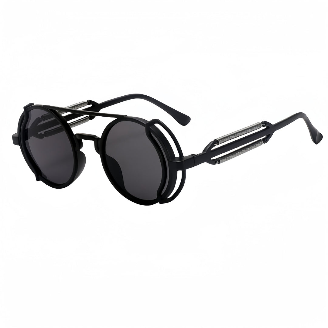 Avant-Garde Kreisförmige Sonnenbrille Karnz