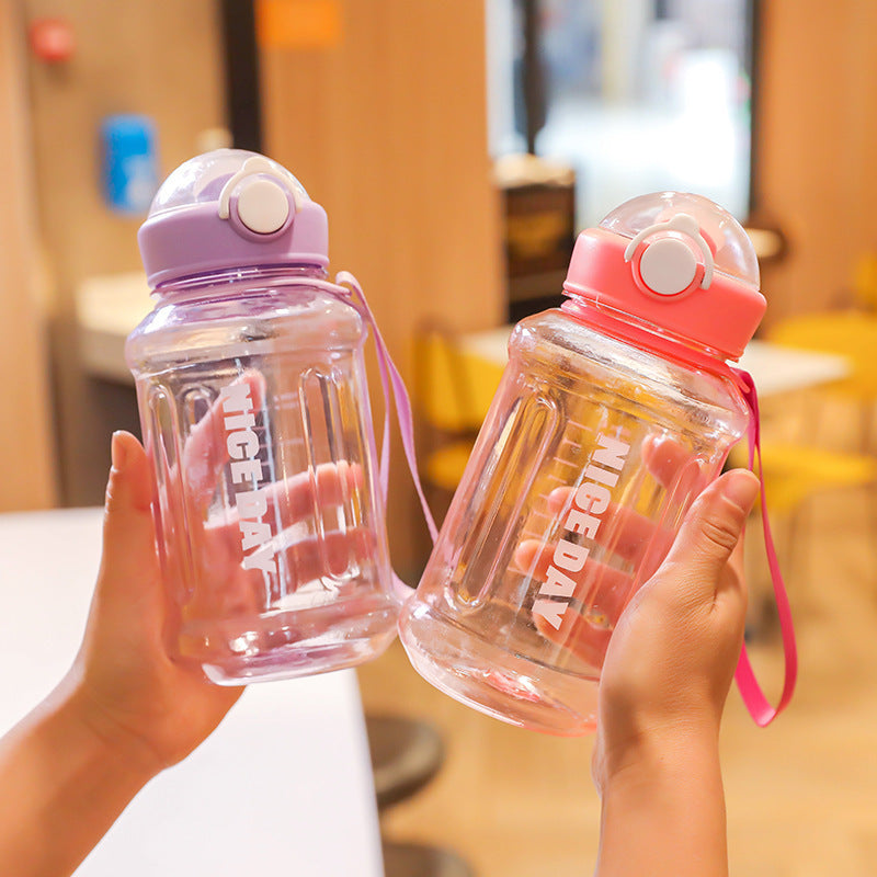 Unisex Silikon-Wasserflasche mit auslaufsicherem Deckel Karnz
