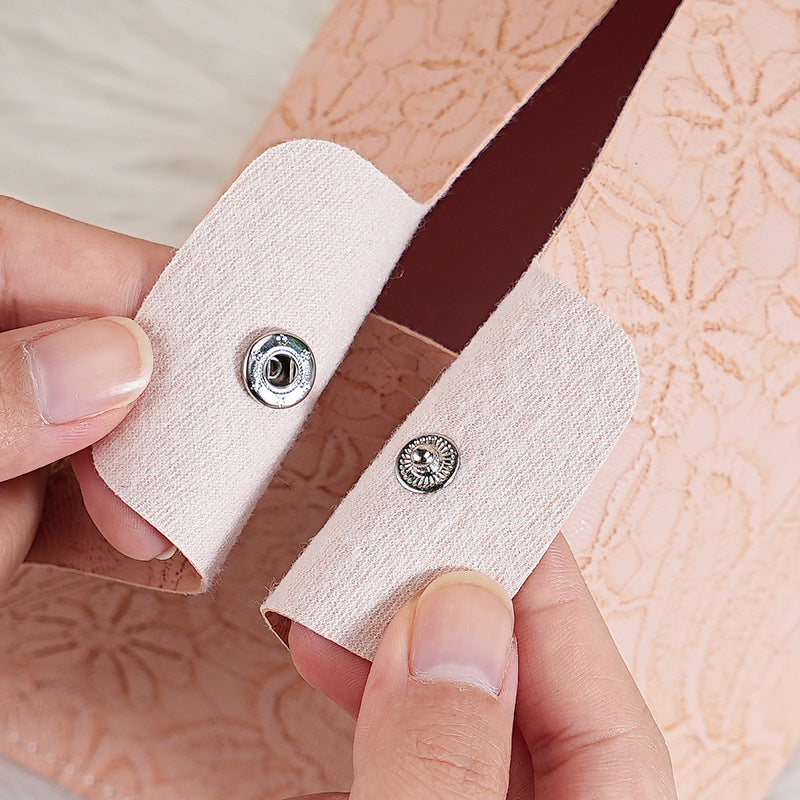 Elegante florale Spitzen-Taschentuchboxabdeckung