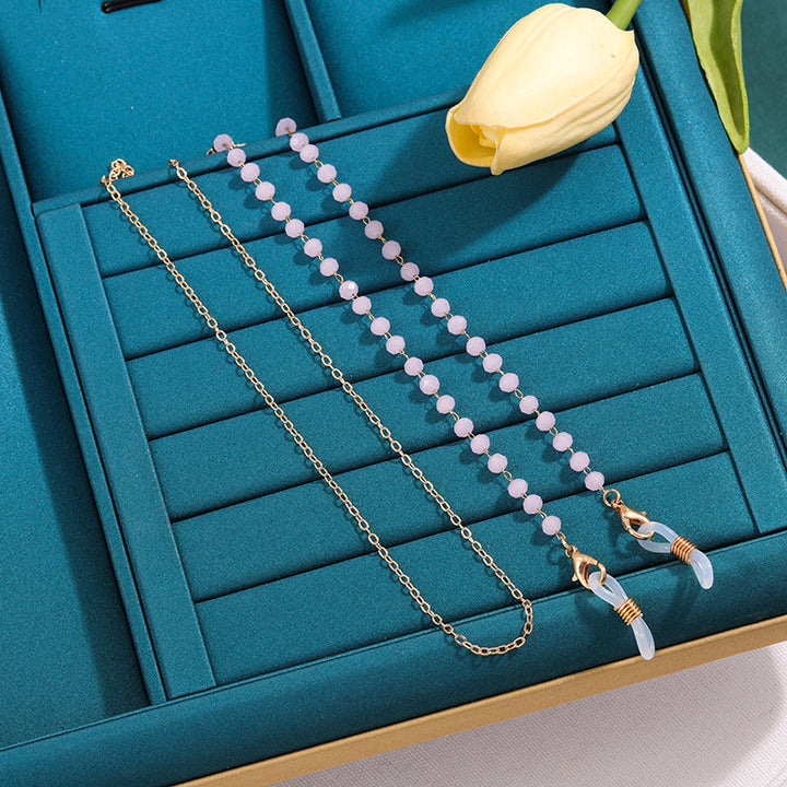 Elegante Perlen Brillen Kette Karnz 1788164382
