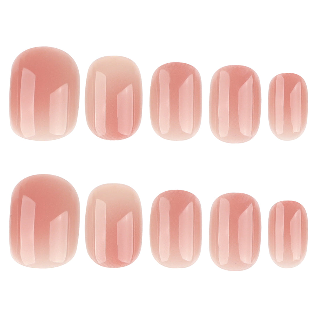 Künstliche Gel-Nägel mit elegantem Hochglanz-Finish Karnz