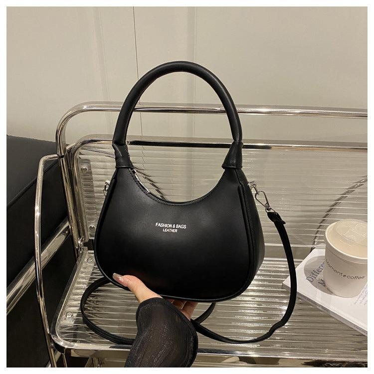 Chic Strukturierte Schultertasche