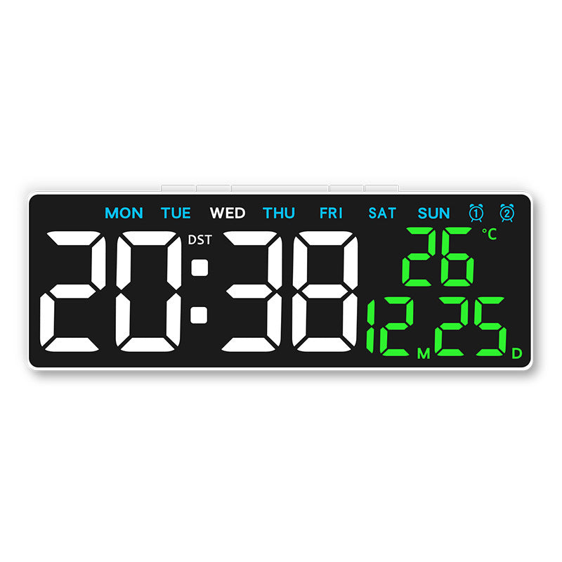 Digitaler Wetterwecker mit Großem Led-Display und Temperaturanzeige Karnz
