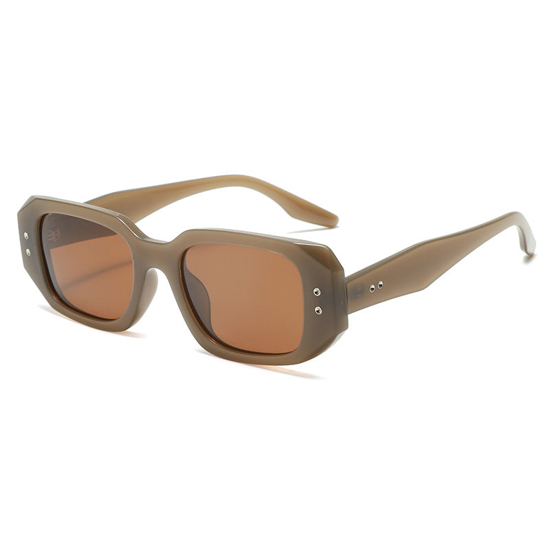 Damen modische oversized Sonnenbrille mit stilvollem Rahmen und UV-Schutz Karnz