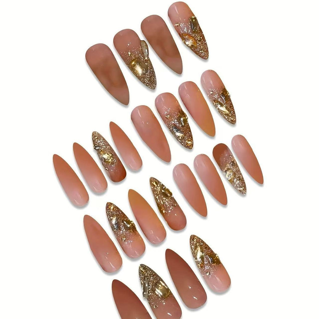 Glamouröse Stiletto-Nagelkunst-Verstärkungen Karnz