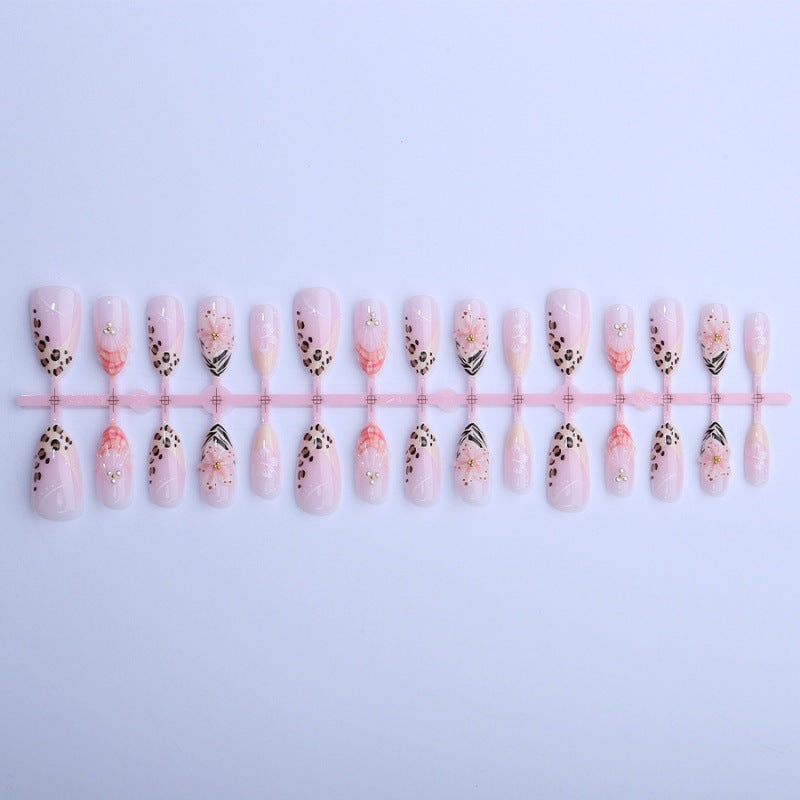 Chic Floral Design Press-On Nail Set Karnz