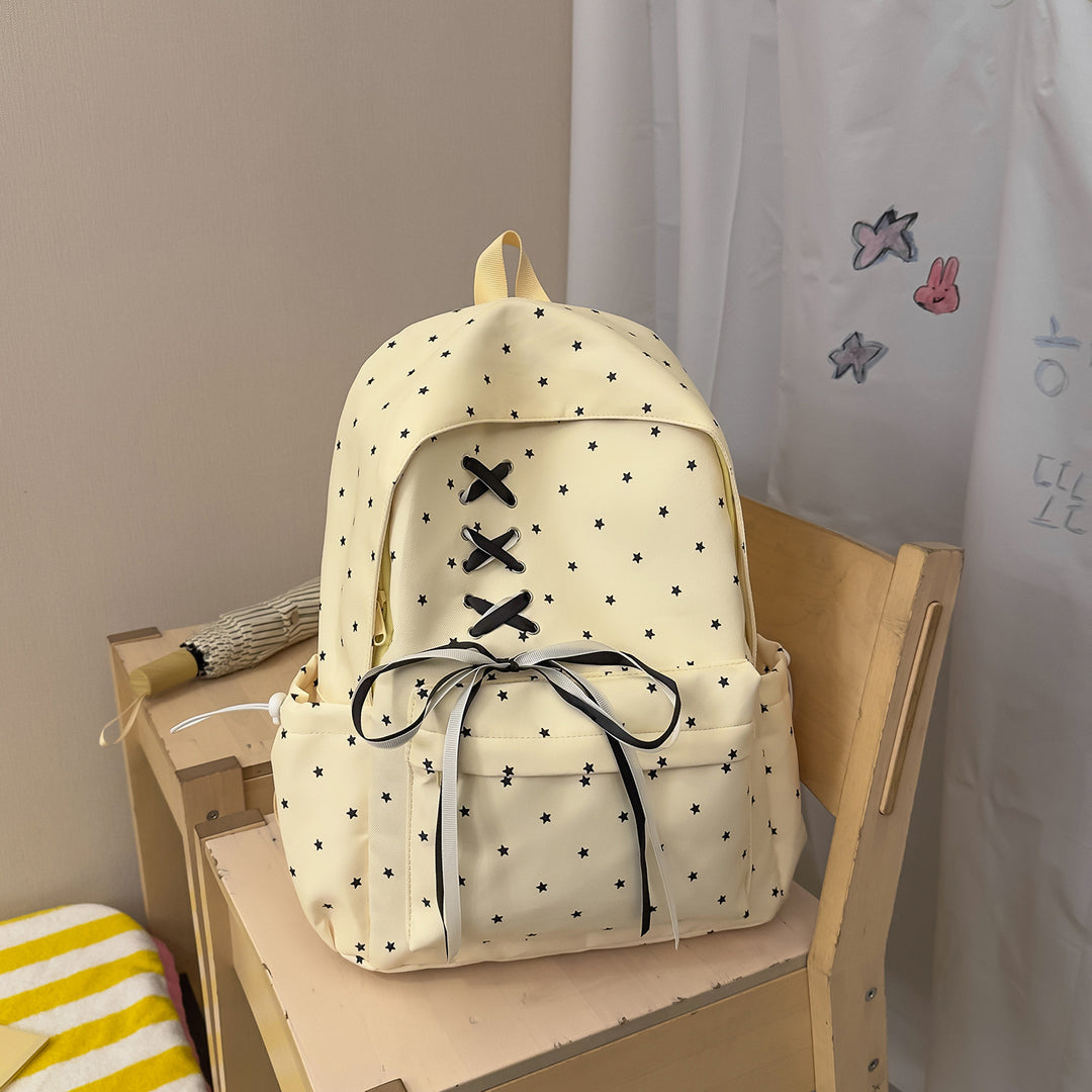 Charmante Stern-Beschmückte Rucksack Karnz