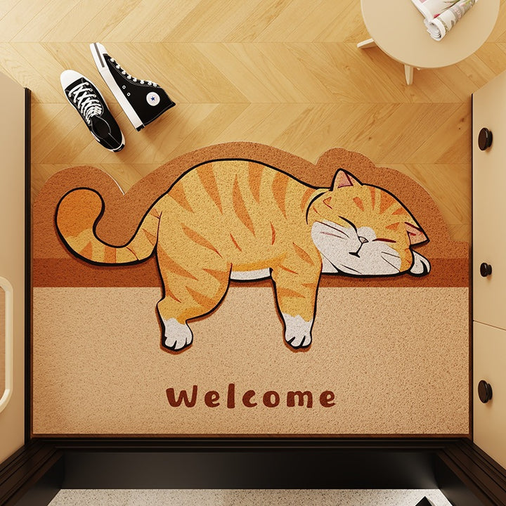 Niedliche Katzen-Themen-Eingangsmatte