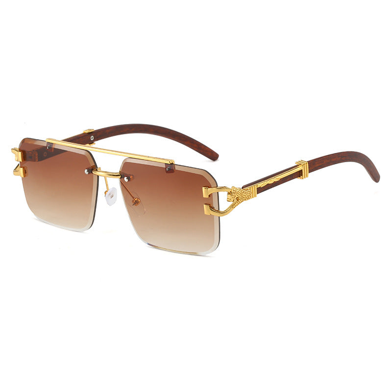 Damen exklusive Designer-Sonnenbrille mit luxuriösen Akzenten Karnz
