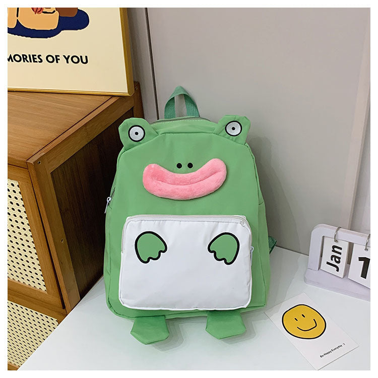 Verspielt Frosch-Themen Rucksack
