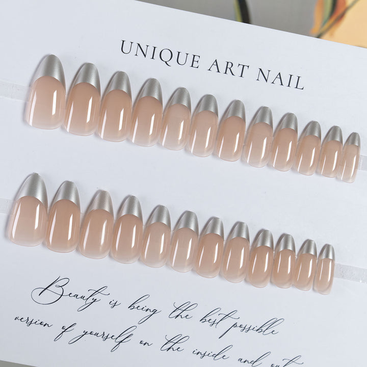 Metallic Tipp Press-On Nagel Set