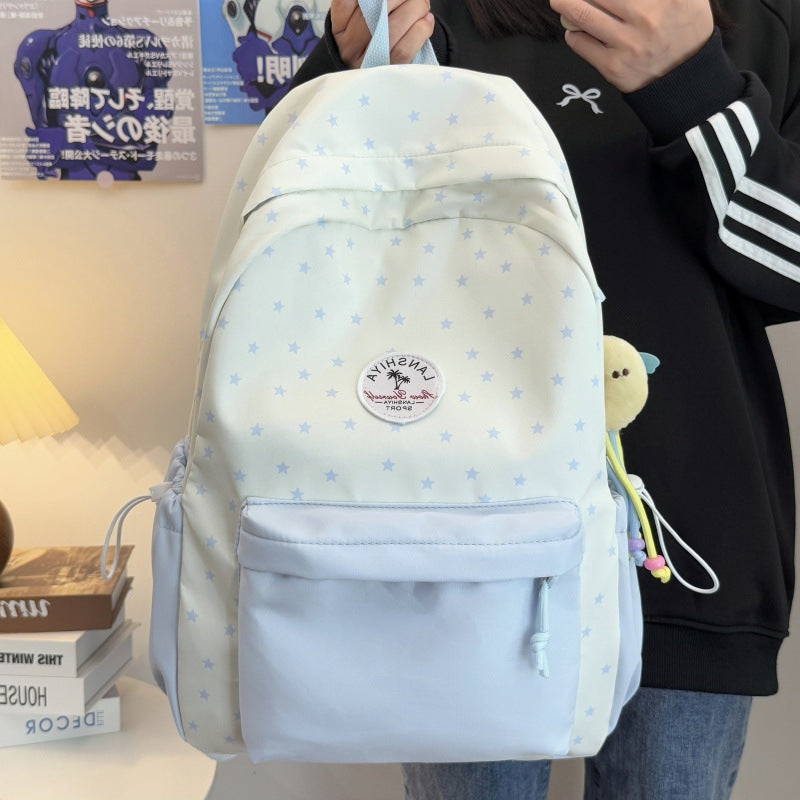 Sternmuster-Schul-Rucksack