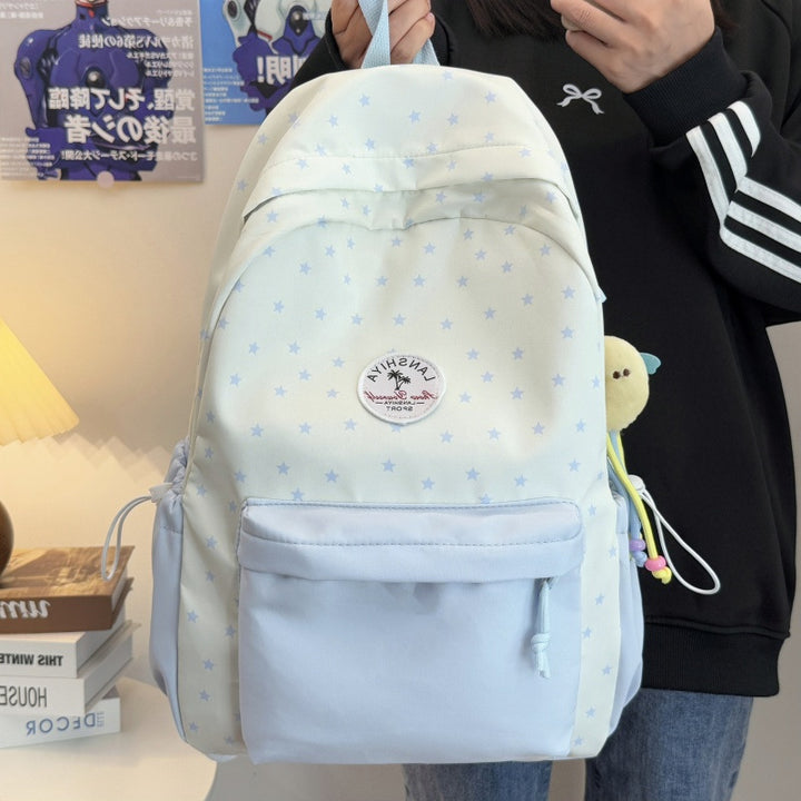 Sternmuster-Schul-Rucksack