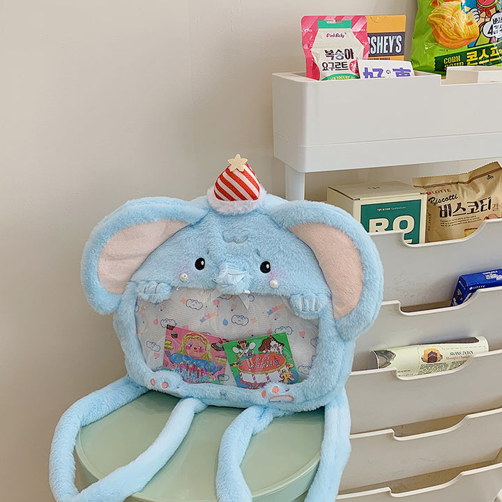 Plüsch-Elefant-Themen-Rucksack