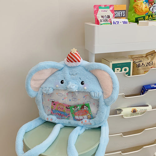 Plüsch-Elefant-Themen-Rucksack