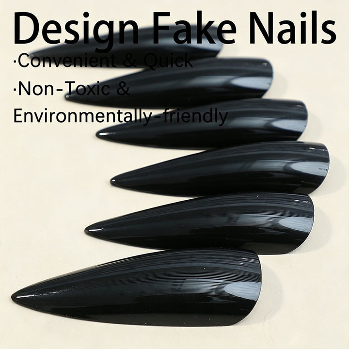Kunstnägel im stilvollen Stiletto-Design Karnz