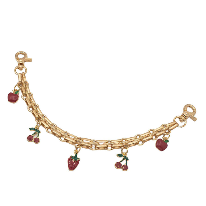 Verspieltes Obst Charm Armband Karnz