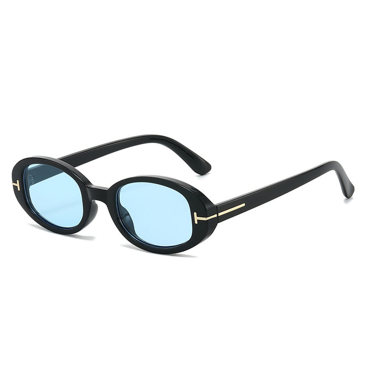 Elegante Übergroße Oval Sonnenbrille Karnz