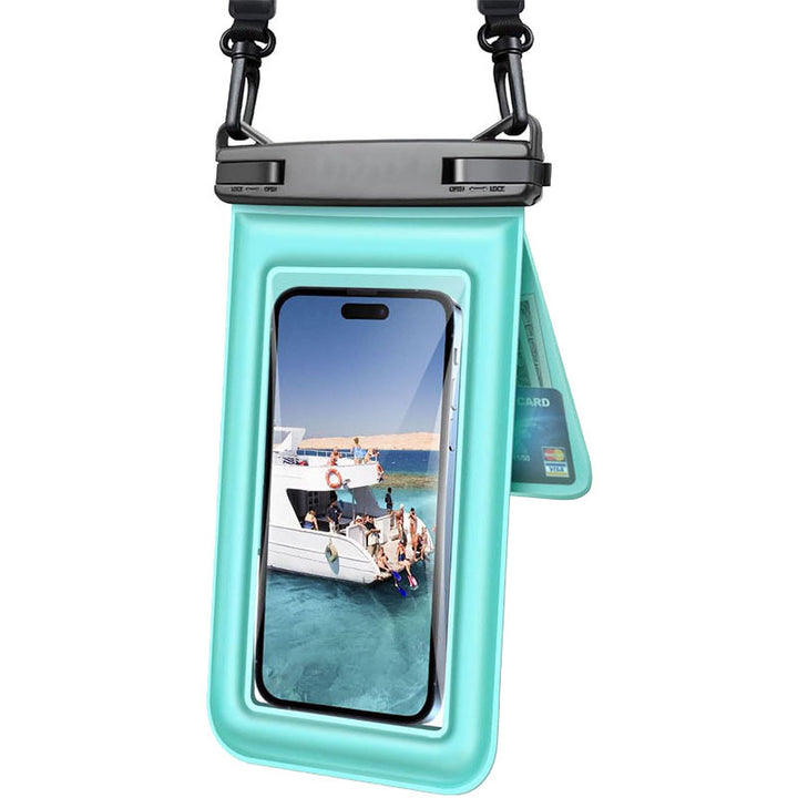 Wasserdichte Smartphone-Tasche mit Transparenter Front Karnz