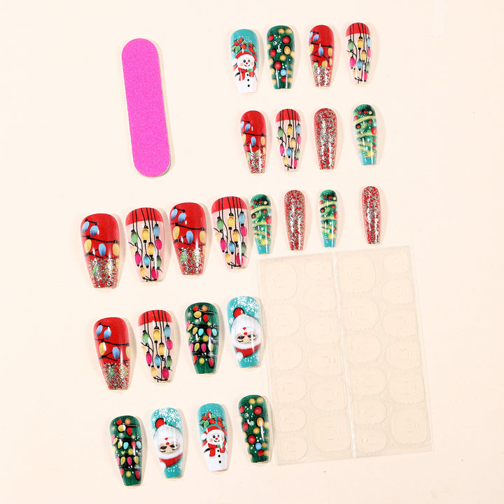 Feiertags-Themen 3D Nagelkunst Extensions Karnz