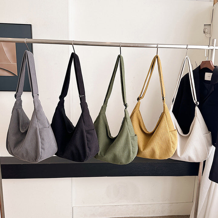 Weicher Stoff Crossbody Tote Karnz