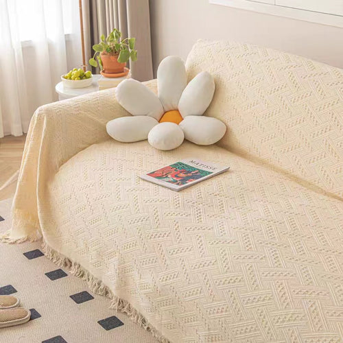 Elegante Gewebte Wurfdecke