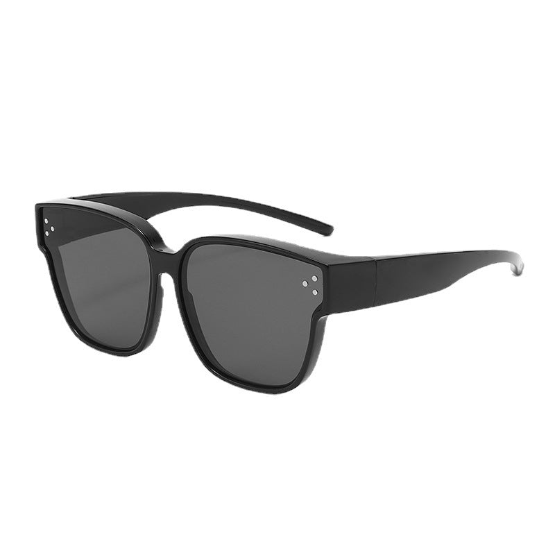 DamenModische Sonnenbrille im klaren Linien-Design mit hohem UV-Schutz Karnz