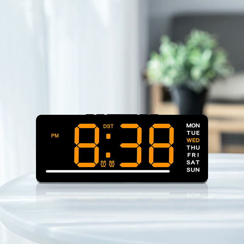 Digitaler Led Wecker mit Großem, Klaren Display und Mehreren Alarmfunktionen Karnz