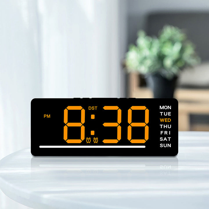 Digitaler Led Wecker mit Großem, Klaren Display und Mehreren Alarmfunktionen Karnz