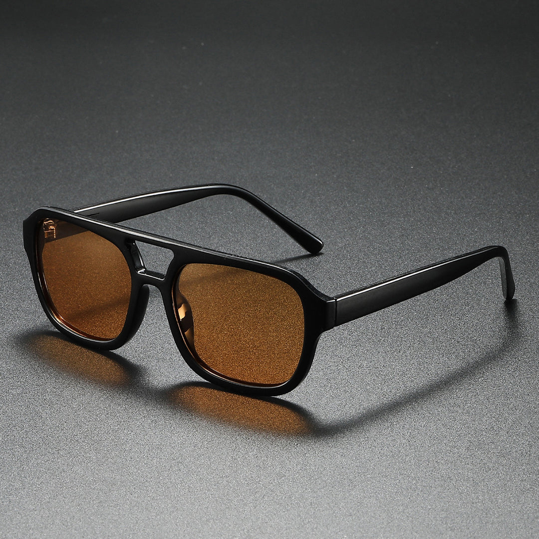 Damen modische Sonnenbrille im eleganten, kantigen Design Karnz