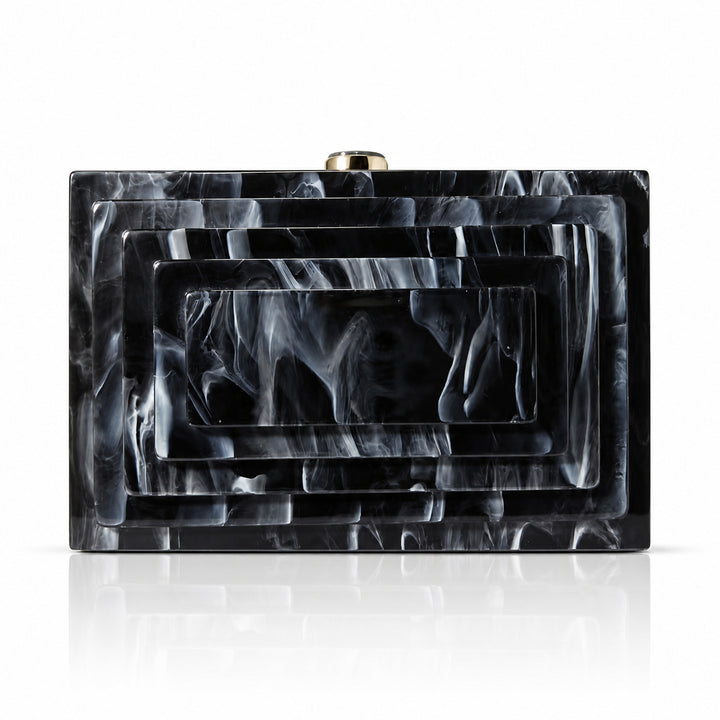 Stylische Acryl-Clutch