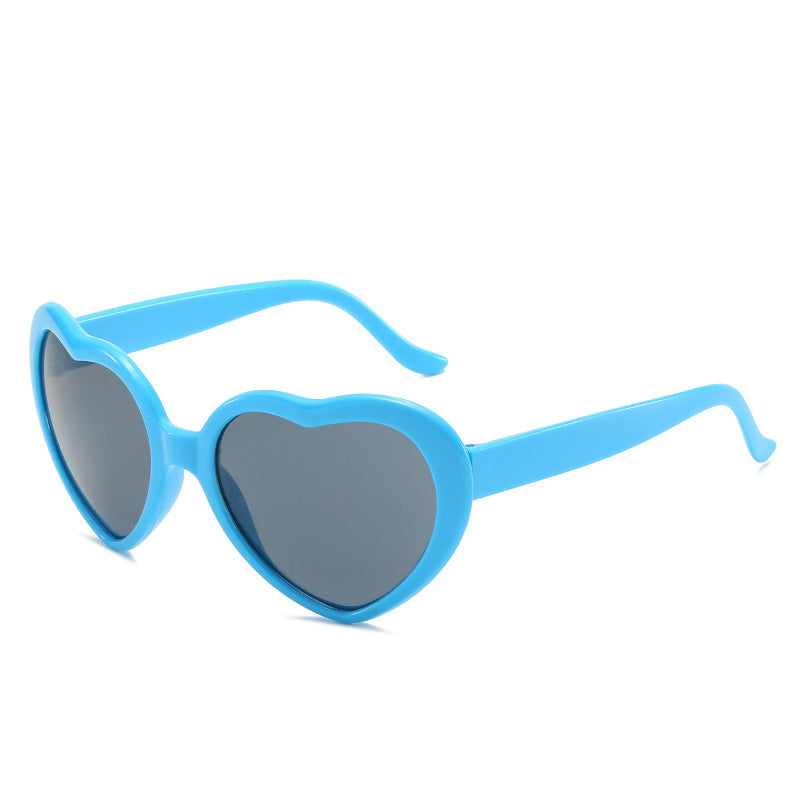 Damen Herzförmige Sonnenbrille Karnz