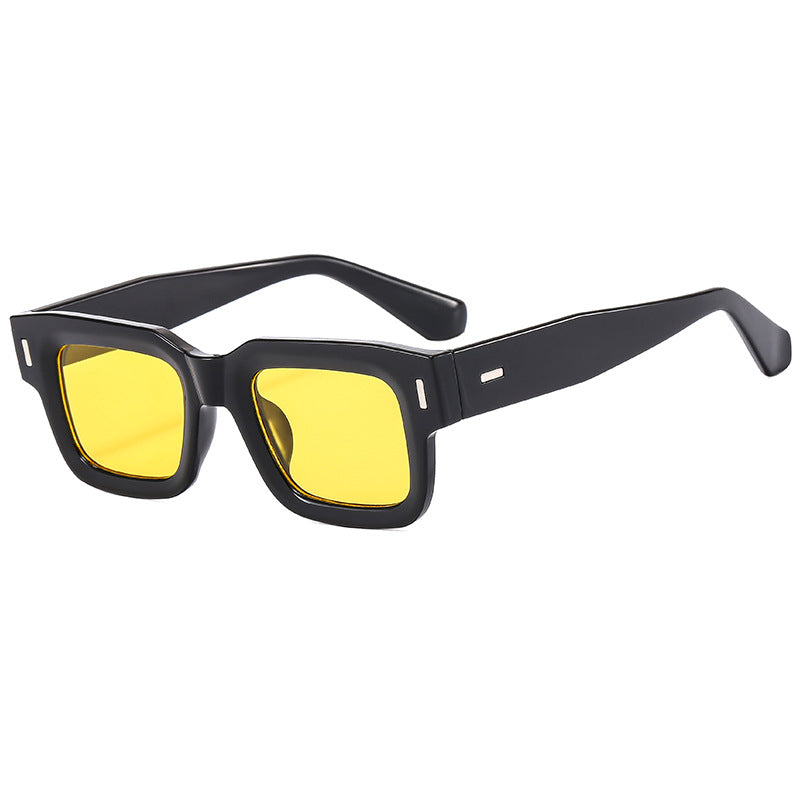 Damen modische Sonnenbrille mit einzigartigem Geometrie-Rahmen Karnz