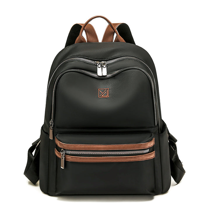 Multi-Compartment Leder Rucksack Karnz