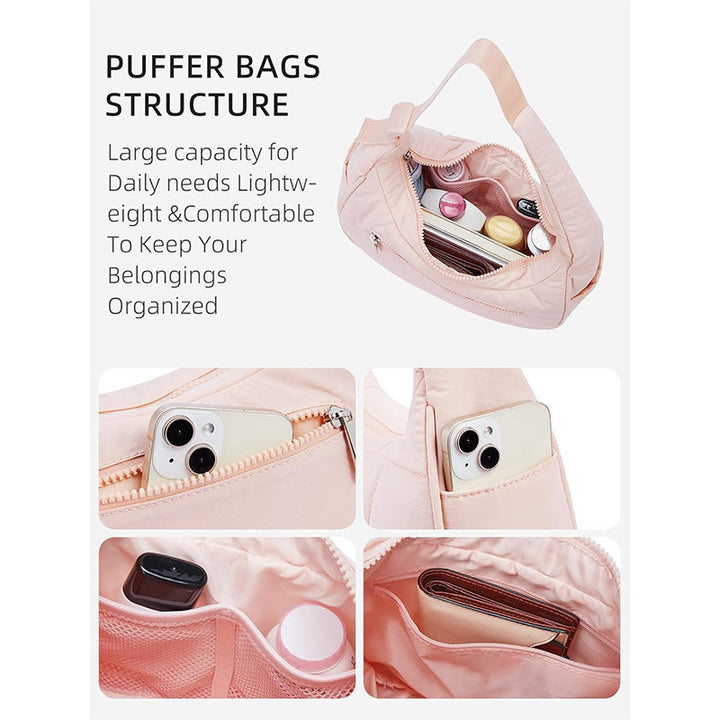 Modebewusste Schultertasche Karnz