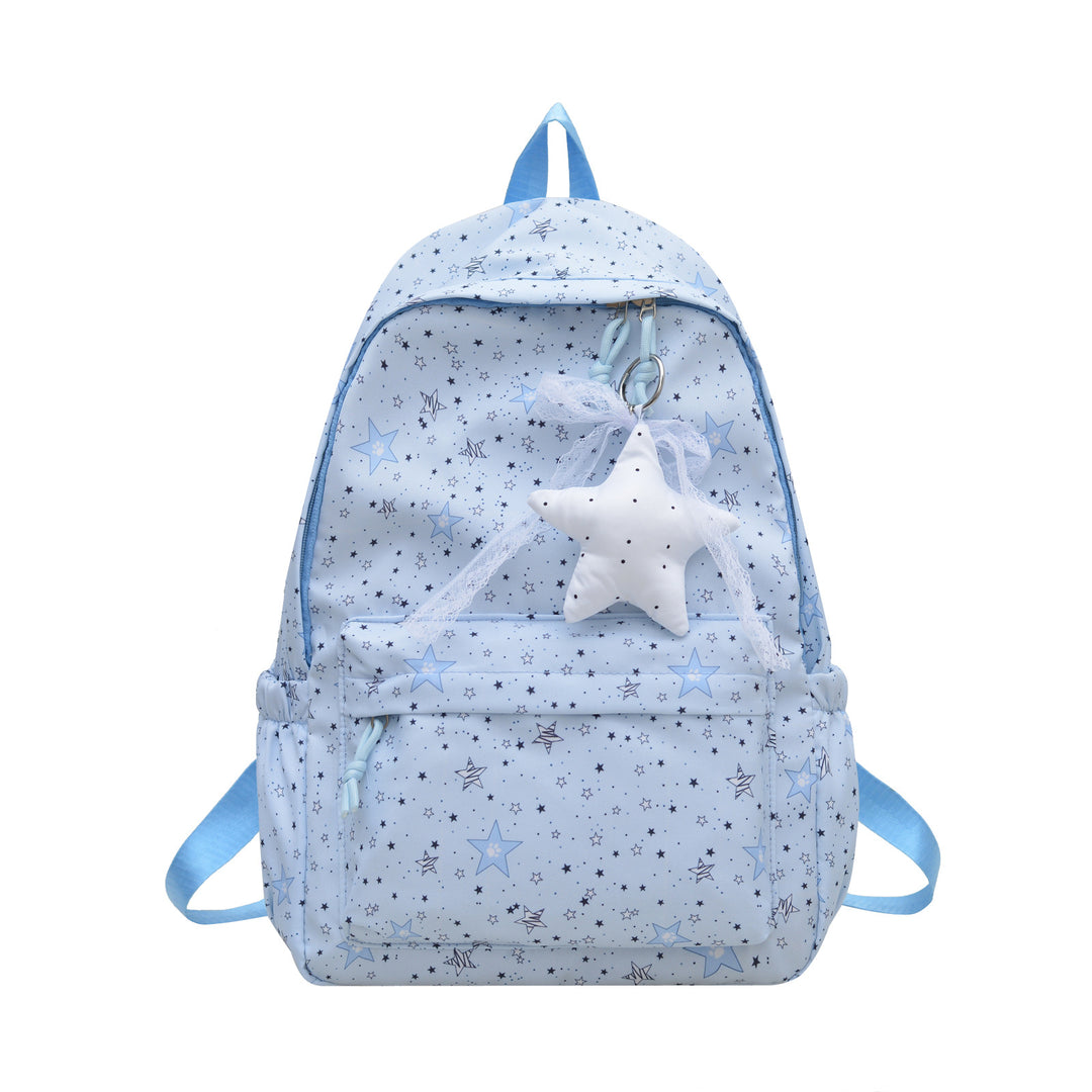 Süßer Sternenmuster Rucksack Karnz