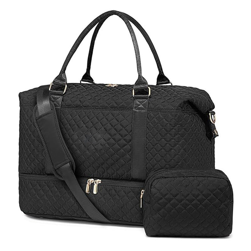 Vielseitige Gesteppten Weekender-Tasche Karnz