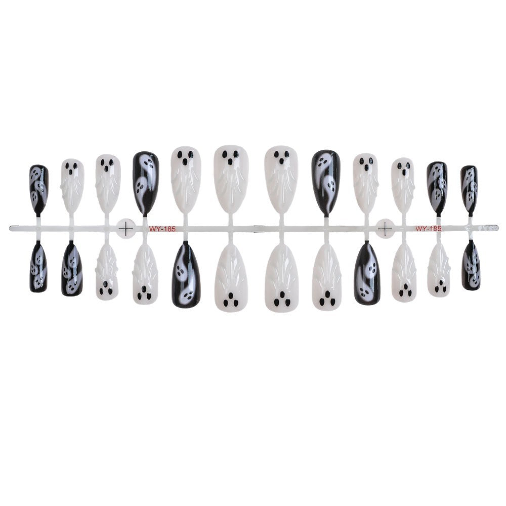 Geister-Themen Press-On Nagelkunst Set Karnz