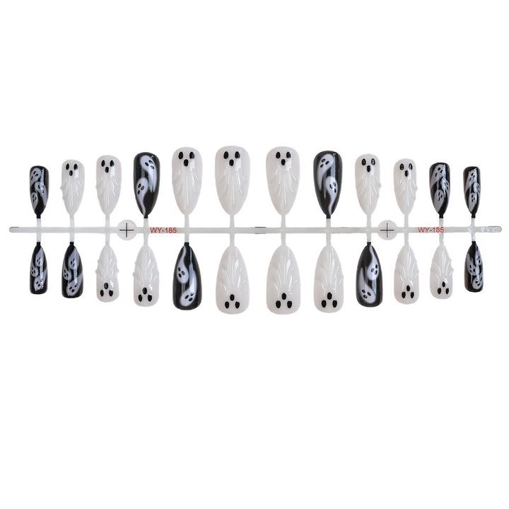 Geister-Themen Press-On Nagelkunst Set Karnz