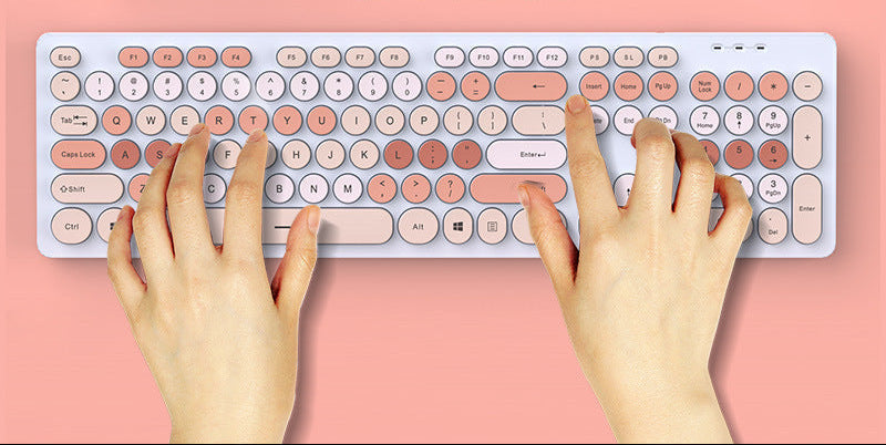 Retro Mechanische Tastatur Karnz