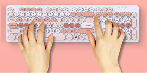 Retro Mechanische Tastatur Karnz